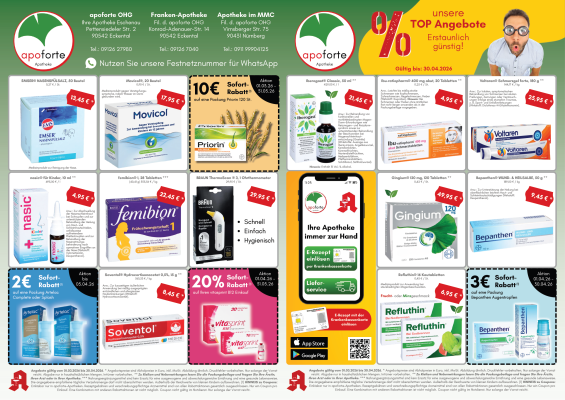 Angebotsflyer März April 2026