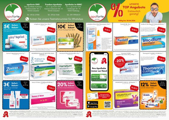 Angebotsflyer März April 2026