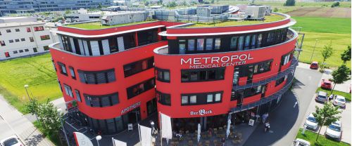 MMC Gebäude von oben