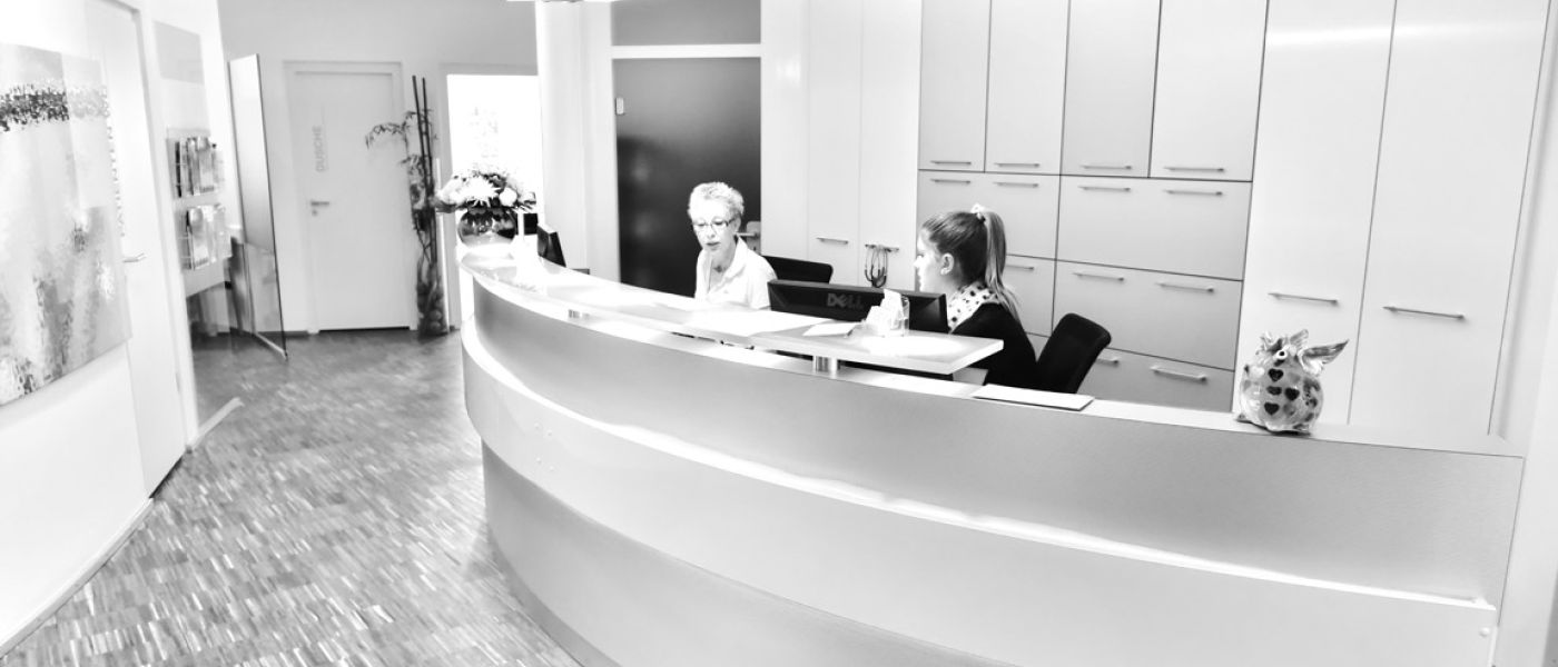 Empfangstresen Allgemeinmedizin
